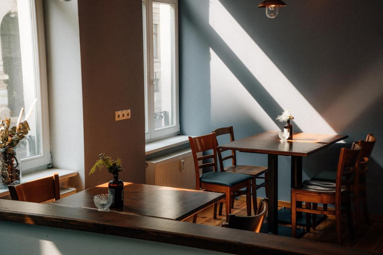 Oskars Absteige Hostel Leipzig Ngoại thất bức ảnh