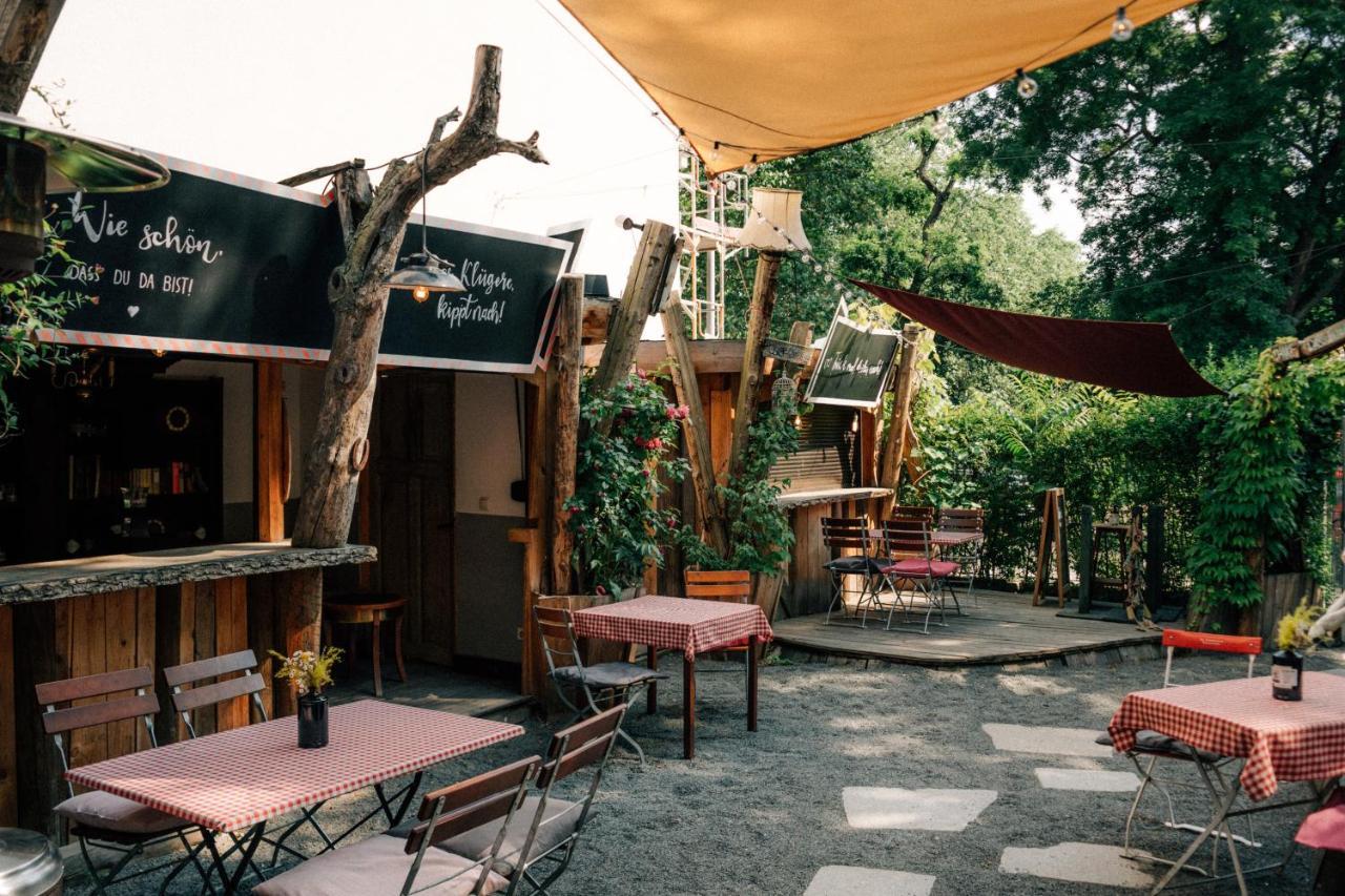 Oskars Absteige Hostel Leipzig Ngoại thất bức ảnh