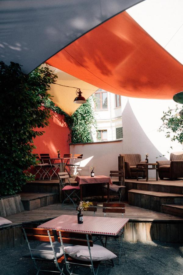 Oskars Absteige Hostel Leipzig Ngoại thất bức ảnh