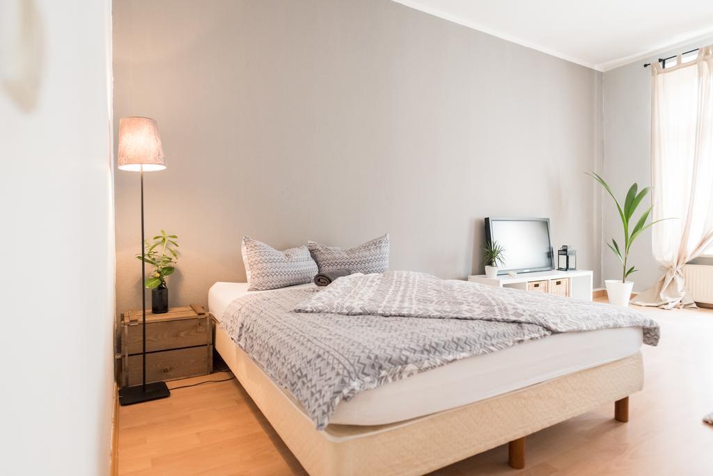 Oskars Absteige Hostel Leipzig Ngoại thất bức ảnh
