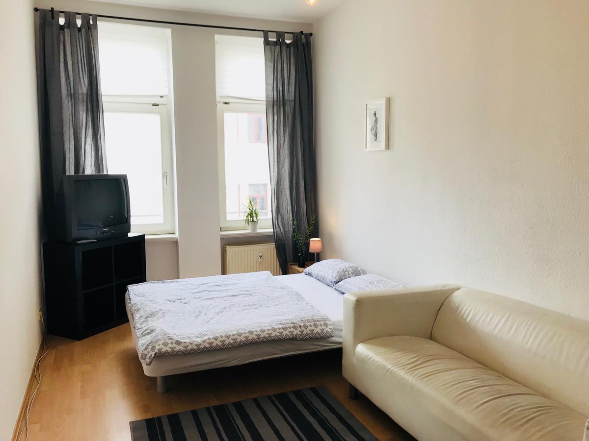 Oskars Absteige Hostel Leipzig Ngoại thất bức ảnh